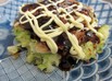 キャベツたっぷりお好み焼き