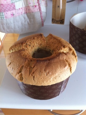 紅茶のシフォンケーキ