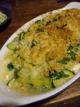 簡単♪余ったチーズで野菜シチューグラタン