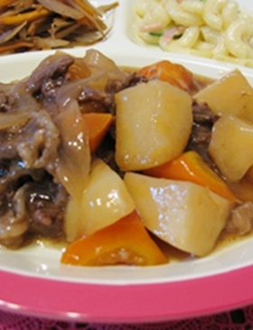 お肉が固くならない☆基本の肉じゃが