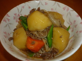 旨ウマ~❤和食代表☆BEEF肉じゃが☆