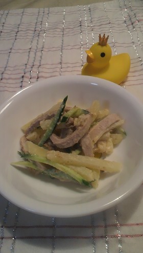 ✿叉焼のポテトサラダ✿