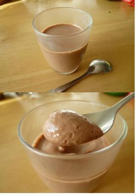 スプーンで食べる♪濃厚生チョコ