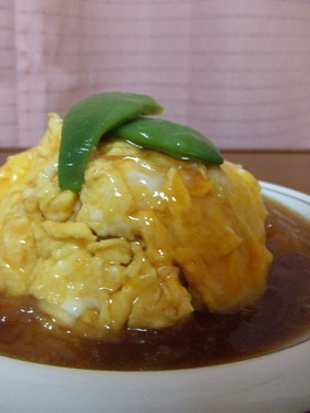 春雨いり～☆天津飯☆