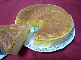 焼くまで３分！超簡単濃厚チーズケーキ☆