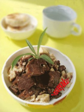 牛肉と豆腐煮込み