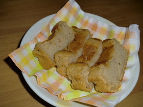 ごはんdeパウンドケーキ？チーズケーキ？