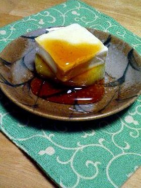 クリームチーズとさつまいもにかけるだけ！