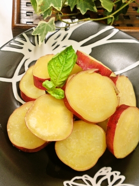 さつまいものレモン煮