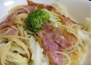 キャベツとベーコンの和風じゃこパスタ