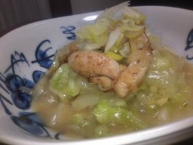 旬の冬瓜としっとり鶏肉で酢味噌和え