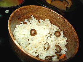 お芋の子ども♪むかご飯