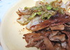 簡単★赤身肉で生姜焼き　と　手作りラード