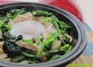 タジン鍋で♪熱々お一人様焼きうどん