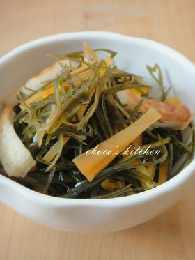 15分♡きざみ昆布の煮物