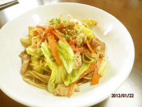 ランチで週１ペース☆我が家の焼きそば