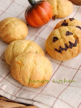 ハロウィンにも♪簡単かぼちゃクッキー