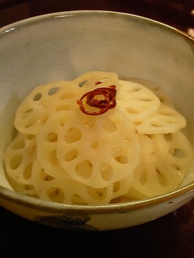 ビタミン補給で風邪知らず！レンコン酢ばす