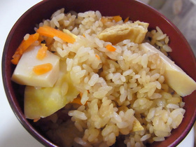 簡単!手抜きで美味しいたけのこご飯