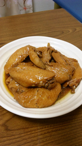 圧力鍋で手羽先てりホロ煮☆