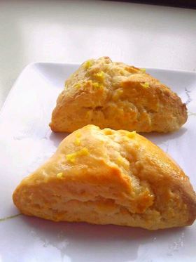 風邪に効く♪レモンスコーン☆
