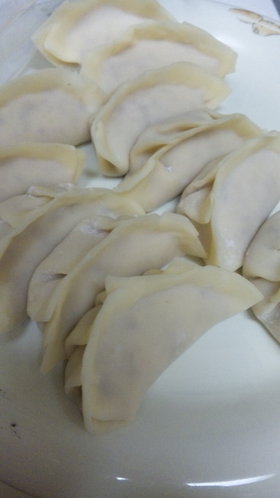 ひき肉入りじゃがチーズ餃子