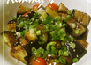 簡単　焼き夏野菜の中華だれ合え