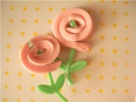 キャラ弁　ソーセージのお花♪