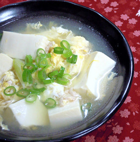 ほかほか☆豆腐の雑炊風☆