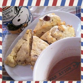 スタバに負けないKiさんのスコーン