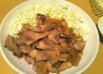 しょうが焼き　特盛です♪
