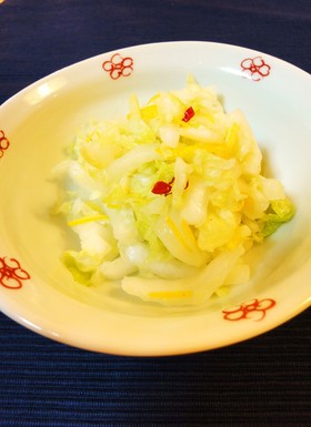 上品なお漬物✽柚子白菜✽