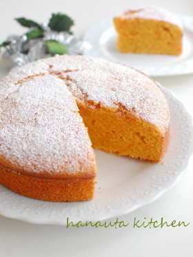 簡単おやつ♪にんじんケーキ