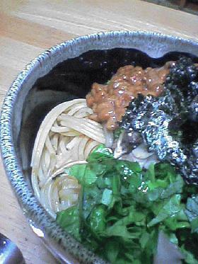 納豆パスタ