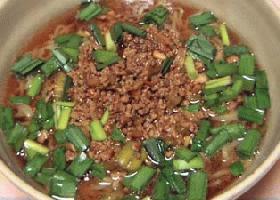 肉みそラーメン