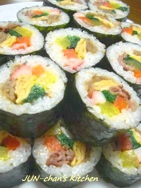 おすすめ! 我が家の*キムパプ*