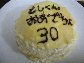 ミルクレープ（お誕生日）