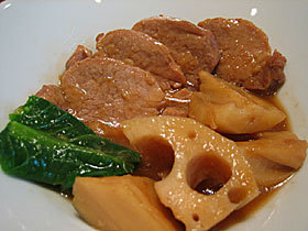 豚ヒレとれんこんの治部煮