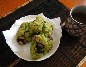 簡単！黒豆と抹茶のスコーン