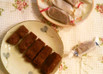レンジで♪マーマレードチョコチーズケーキ