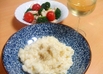 ゆり根とチーズのリゾット