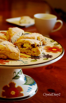Choco & Toffee Scone