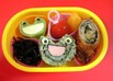 キャラ弁☆カエルのお弁当☆緑の卵焼き☆
