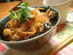 簡単！豚キムチ丼