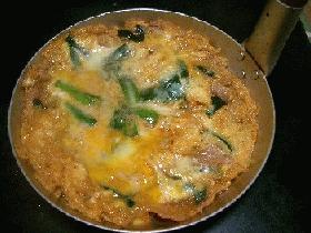 ニクニラ卵とじ