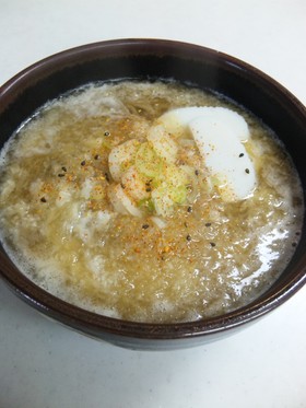 田舎そば～長芋と大根で熱々をどうぞ