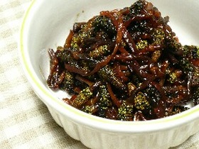 つくしの佃煮風