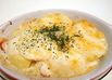 チーズがとろり！じゃがいもの重ね焼き！