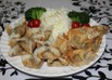 明太子マヨ納豆アボカドチーズ揚げ餃子