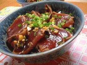簡単かつお丼